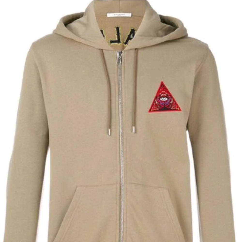 Givenchy Zip Up Hoodie